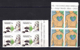 ESPAÑA 2021 ** MNH ED. 5457/5458,DISELLO BL.4 - Unused Stamps