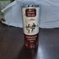 Vietnam-ESPRESSO COFFEE-drink(250ml)-( Metal Can)-used - Koffiemelk-bekertjes