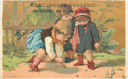 Lot De 2 CHROMOS   - Berlingots-Eysseric ,enfants Jeux ( Chromos Format 10,8cm X 7,5cm) - Altri