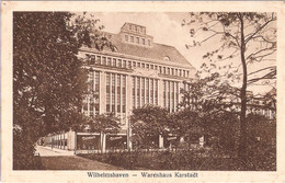 WILHELMSHAVEN Nordsee Niedersachsen Warenhaus KARSTADT 9.8.1926 Gelaufen - Wilhelmshaven