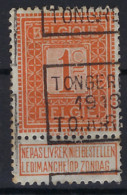 PELLENS Cijfer Nr. 108 Voorafgestempeld Nr. 2183 Positie  C TONGEREN  1913  TONGRES ; Staat Zie Scan ! Inzet Aan 20 € ! - Rolstempels 1910-19