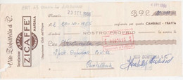 Cambiale  Caffe' Marsala 1066" Italy Italia - Bills Of Exchange
