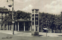 Rarität Litfaßsäule Mit Uhr IMI-Werbung Riesa Leninplatz Ernst Thälmannstraße 28.10.1965 - Riesa