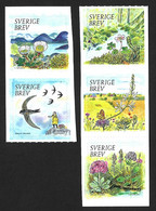 Sweden 2021 , Nature , Environmental , Flowers , MNH - Neufs