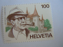 Suisse Helvetia 1994 Georges Simenon Yv 1463 MNH *** - Other & Unclassified