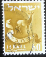 Israel - T1/4 - (°)used - 1955 - Michel 124 - Twaalf Stammen Van Israel - Gebruikt (met Tabs)