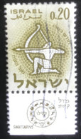 Israel - T1/4 - (°)used - 1961 - Michel 232 - Dierenriemzegels - Used Stamps (with Tabs)