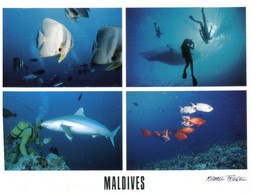 (JJ 34) Maldives Posted To Australia -  4 Views (with UNICEF Stamp) - Maldive