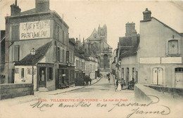 Villeneuve Sur Yonne * La Rue Du Pont * Tailleur GRENON - Villeneuve-sur-Yonne