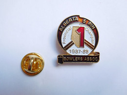 Beau Pin's En Relief , Bowling , Bowlers Association , Alberta , 1987 - 1988 , Canada - Bowling