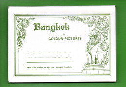 THAÏLANDE . BANGKOK . DÉPLIANT DE 12 VUES . 12 CPM- Ref. N°28884 - - Thaïlande