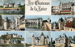 - LES CHATEAUX DE LA LOIRE. - Vue De 8 Châteaux. - - Pays De La Loire