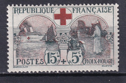 CROIX-ROUGE - YVERT N° 156 ** MNH SIGNE BRUN - COTE = 300 EUR. - Unused Stamps