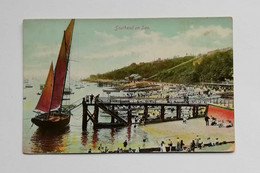Cartolina Illustrata Southend On Sea - Panorama, Viaggiata 1906 - Southend, Westcliff & Leigh