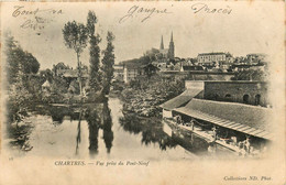 Chartres * Vue Prise Du Pont Neuf * Lavoir Laveuses - Chartres