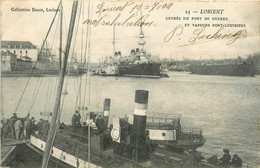 Lorient * Entrée Du Port De Guerre * Bateaux Vapeurs De Port Louis - Lorient