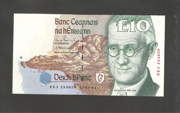 Irlande, 10 Pounds, 1992-2001 Issue Central Bank Of Ireland - Irland