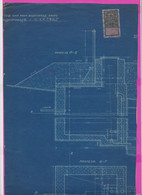 260002 / Bulgaria 1928 - 10 Leva  (1925) , Revenue Fiscaux , Water Supply Plan For A Property - The Village Of Kokalyane - Other Plans