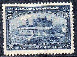 Sello Nº 88  Canada - Unused Stamps