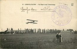 LONGVIC AVIATION  Vol Plané Avant Attérissage (cachet Groupe Aviation) - 1914-1918: 1. Weltkrieg