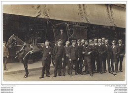 CPA 75 Carte Photo Le Personnel Du Felix Potin 140. Rue De Rennes - Arrondissement: 06