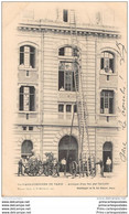 CPA 75 Sapeurs Pompiers De Paris Attaque D'un Feu Par L'échelle - Pompieri