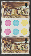Pitcairn-Islands 1981  SG Nr. 179a   Mi.nr.  171a  MNH  Suger Mill  Gutter Pair  With Travic Lights - Pitcairn Islands