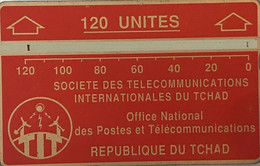 TCHAD  -  Phonecard  -  L&G  - 120 Unités  -  Rouge -  N° 506A - Tsjaad