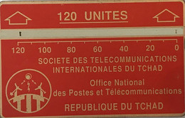 TCHAD  -  Phonecard  -  L&G  - 120 Unités  -  Rouge -  N° 901C - Tschad