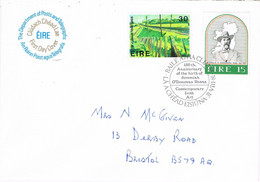 39571. Carta F.D.C. BAILE ATHA CLIATH (Dublin) Irlanda 1981. Jeremiah O'donovan Rosa - Lettres & Documents