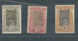 YT N° 39* à 41* - Traces De Charnière - Unused Stamps