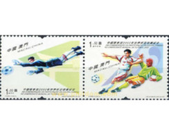 Ref. 4507 * MNH * - MACAO. 2002. FOOTBALL WORLD CUP. SOUTH KOREA AND JAPAN-02 . COPA DEL MUNDO DE FUTBOL. COREA DEL SUR - Unused Stamps