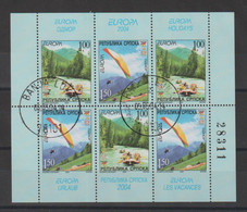 Europa 2004 Bosnie Herzegovine Rép Serbe De Bosnie 279A-279B Oblit. Used - 2004