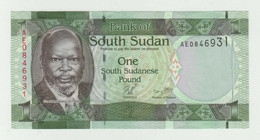 South Sudan 1 Pound 2011 P-5 UNC - South Sudan