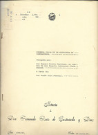 1985 DIEZ ESPAGNE - MARTINEZ DON ROGELIO CABRERIZO UBEDA RUIZ FABREGA - NOTAIRE CASTANEDA DIAZ - 7 PAGES - Documents Historiques