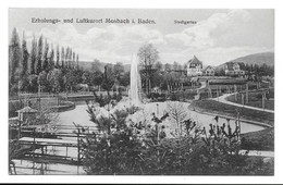 MOSBACH I. BADEN - STADTGARTEN - Mosbach