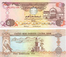 United Arab Emirates 5 Dirhams 2009 UNC - Ver. Arab. Emirate