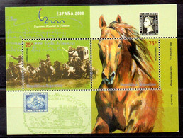 Argentina Hoja Bloque Nº Yvert 74 **  CABALLOS (HORSES) - Blocks & Sheetlets