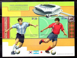 Argentina Hoja Bloque Nº Yvert 79 ** FOOTBALL - Blocks & Sheetlets