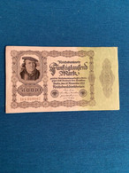 Banconota Germania 1922 Reichsbanknote 50000 Mark - Non Classificati