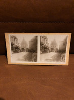 Ww1 Guerre 1914 1918 War * Craonne * Convoi De Camions Place De Fimes * Photo Stéréo - Craonne