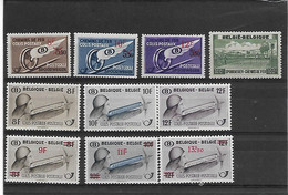 België Tr 291/293 -294 -295/297 -298/300  Xx Postfris - 1942-1951