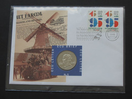 PAYS-BAS - Monnaie Sur Enveloppe - Ecu 1995 Sur Lettre- Koninkrijk Der Nederlanden   **** EN ACHAT IMMEDIAT **** - Colecciones