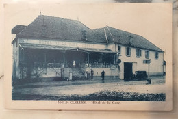 38 - CLELLES -- Hôtel De La Gare - Clelles