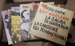 Raccolta N. 80 LP 33 Giri 12" La Canzone Italiana - Fabbri Con Altrettanti Libretti Esplicativi Come Nuovi OCCASIONE(73) - Autres - Musique Italienne