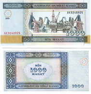 Azerbaijan 1000 Manat 2001 UNC - Azerbaïjan