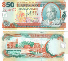 Barbados 50 Dollars 2007 UNC - Barbades