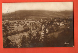 ZLB-13 Aarau Sepia.  Gelaufen 1905 Guggenheim 15471 - Aarau