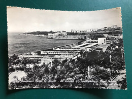 TORRE ANNUNZIATA ( GOLFO DI NAPOLI ) LA SPIAGGIA CON L’INSENATURA DI CAPO ONCINO E LA PINETA SUL FONDO  1953 - Torre Annunziata