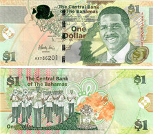 Bahamas 1 Dollar 2015 UNC - Bahamas